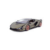 18-21099 GN Bburago - Lamborghini Sian FKP 37, verde - Scala 1:24